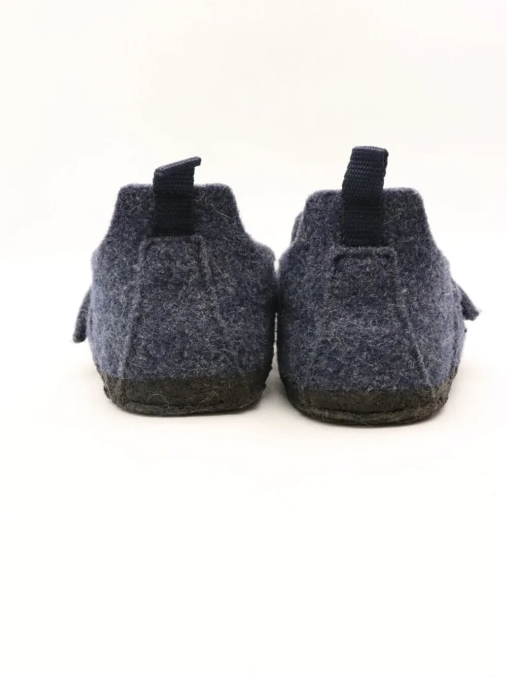 Birkenstock Zermatt HL Kids US 2 EU 33 Fit Blue Wool Felt Slippers Shoes